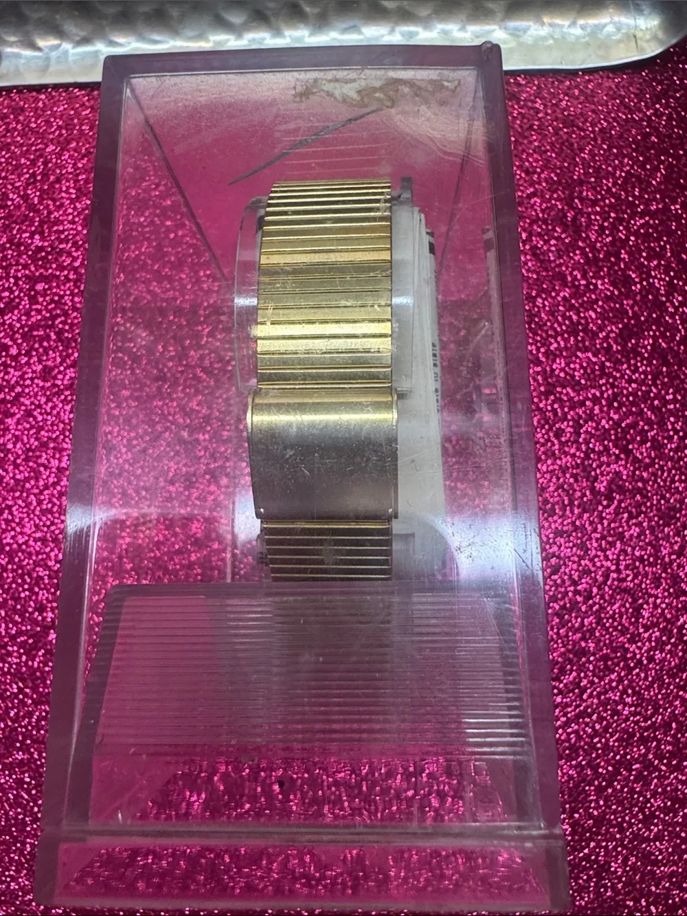 Vintage/retro Marcel Gold Tone LED Night Light Watch